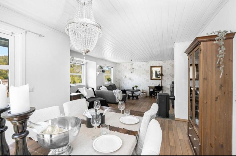 Sjarmerende Familievennlig Hus Med 2 Soverom Kristiansand Exteriér fotografie